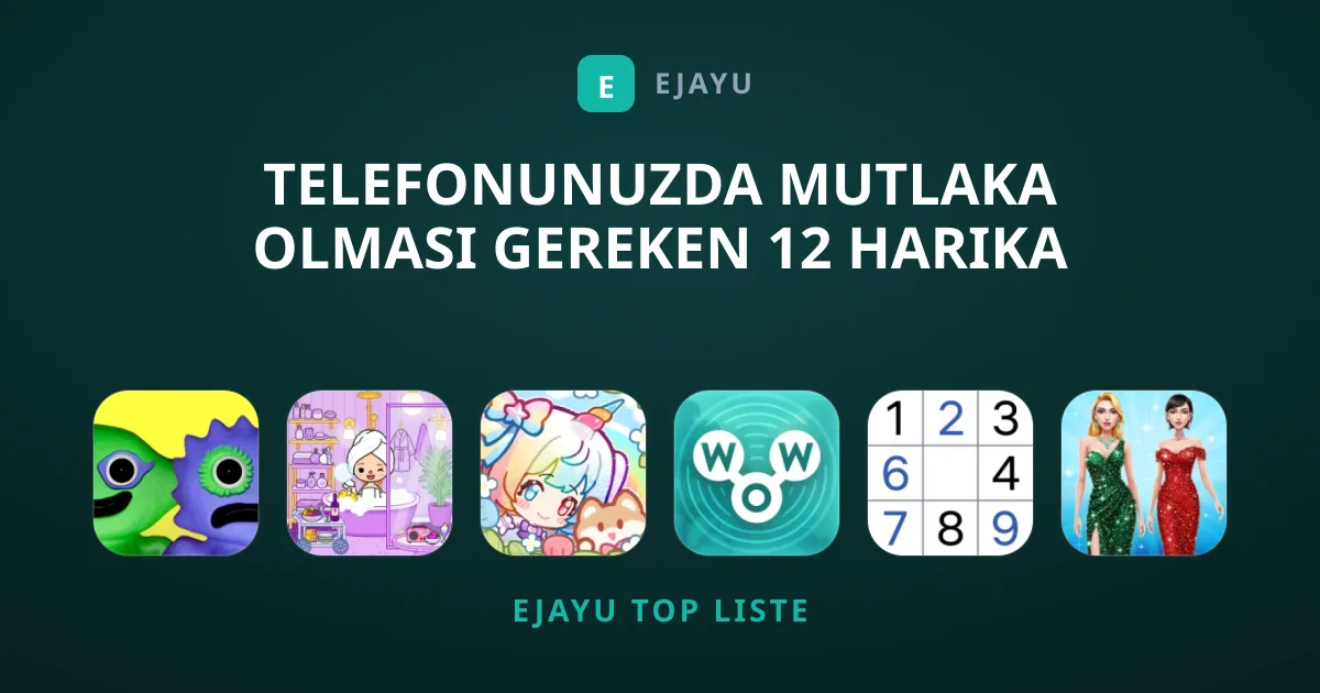Telefonunuzda Mutlaka Olması Gereken 12 Harika Oyun